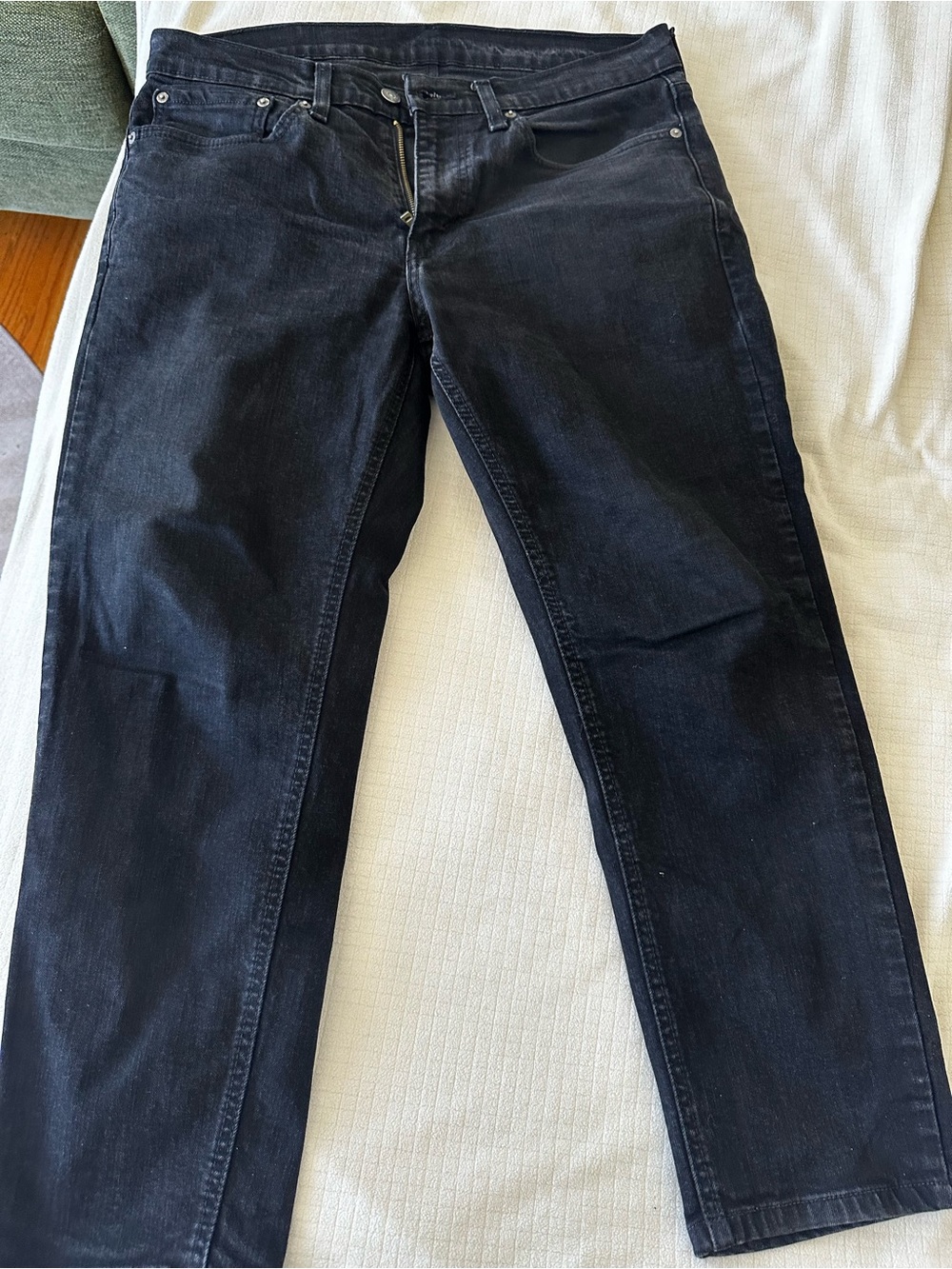 Levi’s washed black 531s
